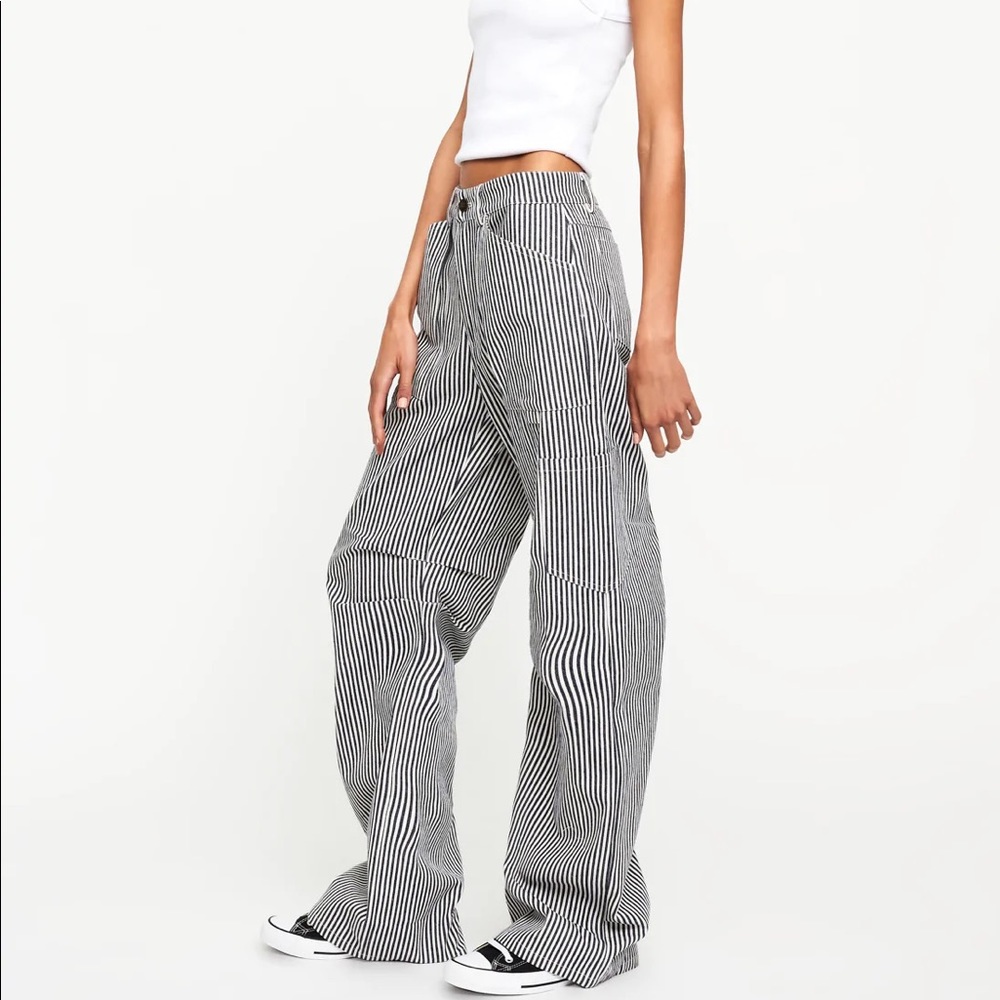 MIAMI VICE PANT | NAVY PINSTRIPE
